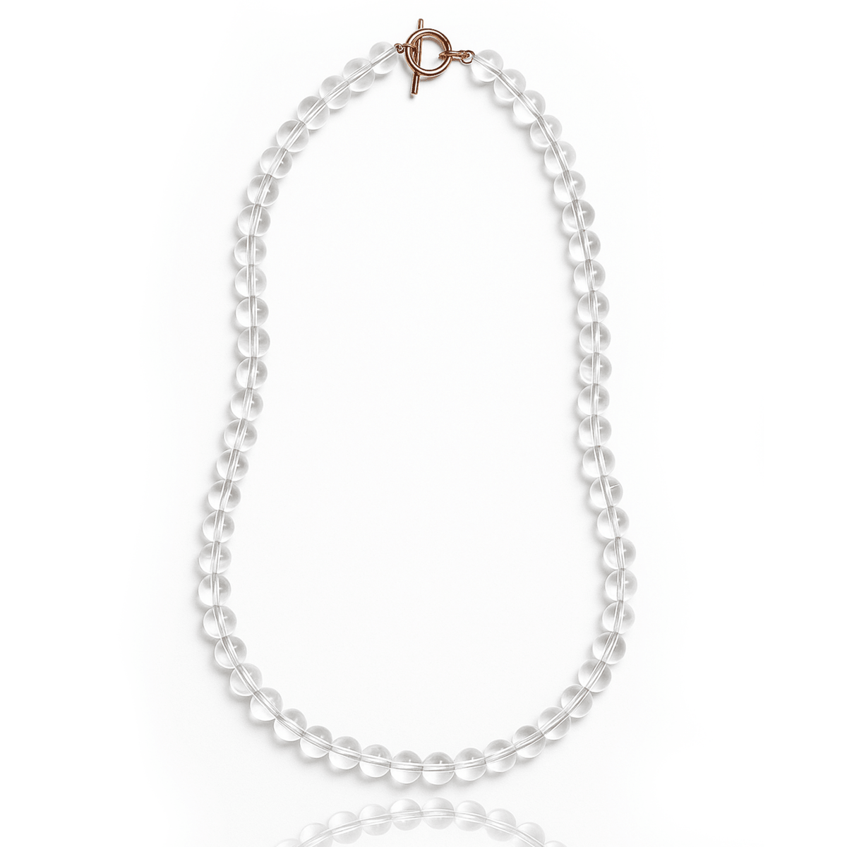 COLLANA IN CRISTALLO DI ROCCA - Amplificazione, energia e chiarezza - Clorophilla Shop