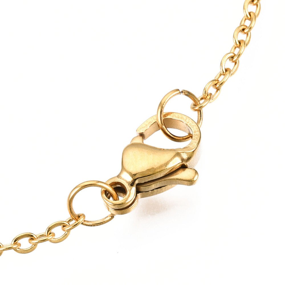 Collana Scarabeo in Acciaio Inossidabile 201 – protezione e trasformazione - Clorophilla Shop