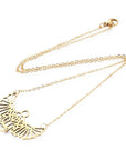 Collana Scarabeo in Acciaio Inossidabile 201 – protezione e trasformazione - Clorophilla Shop