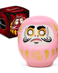 DARUMA ROSA Amuleto Portafortuna Gravidanza e Maternità - Speranza e buon auspicio