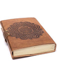 DIARIO MANDALA IN SIMILPELLE - 100 pagine - Clorophilla Shop
