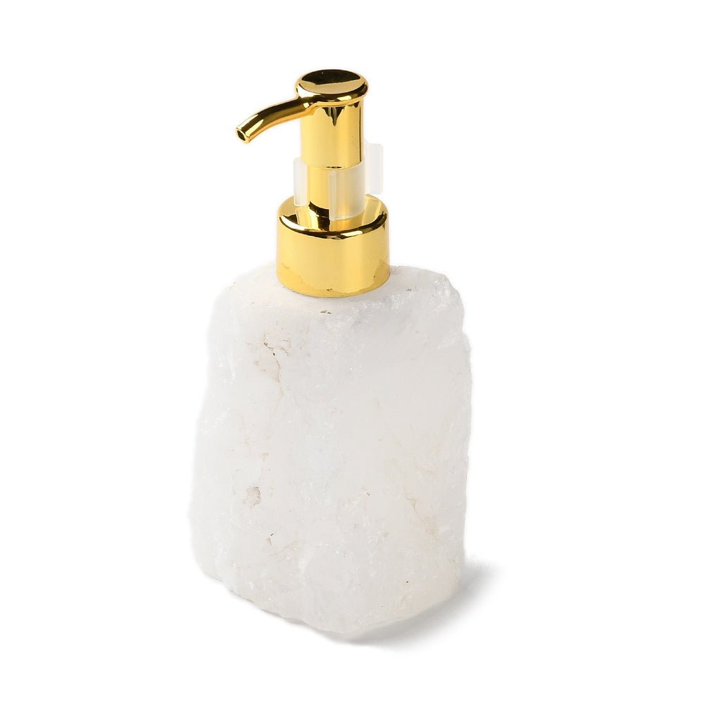 Dispenser ricarica sapone in Cristallo Naturale - Clorophilla Shop