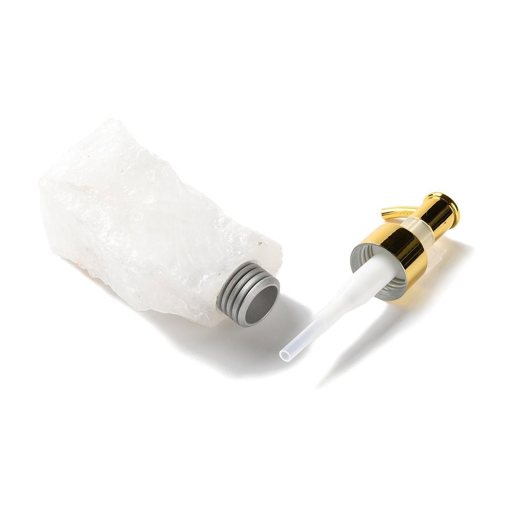 Dispenser ricarica sapone in Cristallo Naturale - Clorophilla Shop
