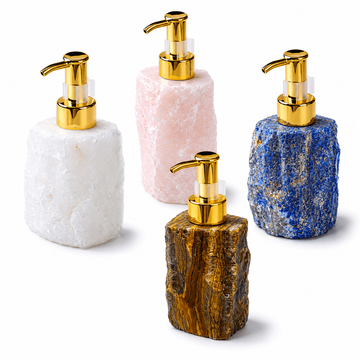 Dispenser ricarica sapone in Cristallo Naturale - Clorophilla Shop