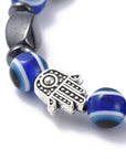 Discount bracelet amulet by Fatima - Eye of Devil Nazar Protection from the evil eye