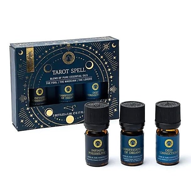 Esoteric Collection TAROT SPELL Set Oli essenziali Aromaterapia - Collezione Energie mistiche - Clorophilla Shop