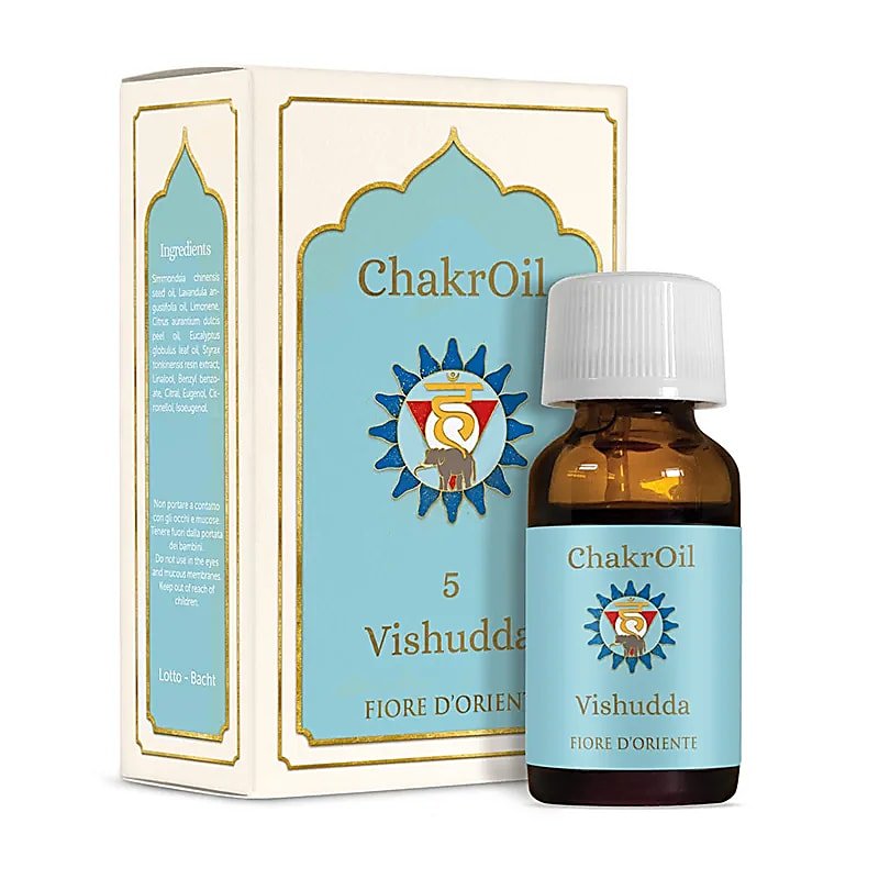 Fiore d'Oriente Oli essenziali Chakra per il corpo - Medicina Olistica Naturale - Clorophilla Shop