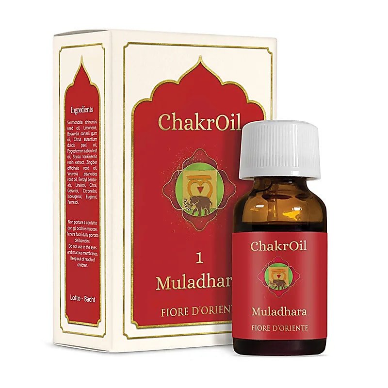 Fiore d'Oriente Oli essenziali Chakra per il corpo - Medicina Olistica Naturale - Clorophilla Shop