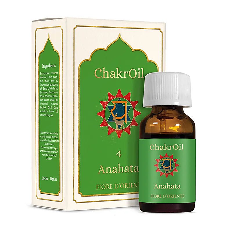 Fiore d'Oriente Oli essenziali Chakra per il corpo - Medicina Olistica Naturale - Clorophilla Shop