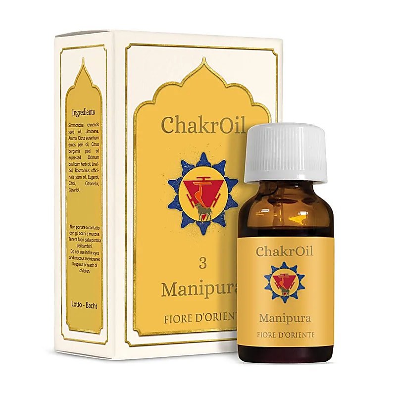 Fiore d'Oriente Oli essenziali Chakra per il corpo - Medicina Olistica Naturale - Clorophilla Shop