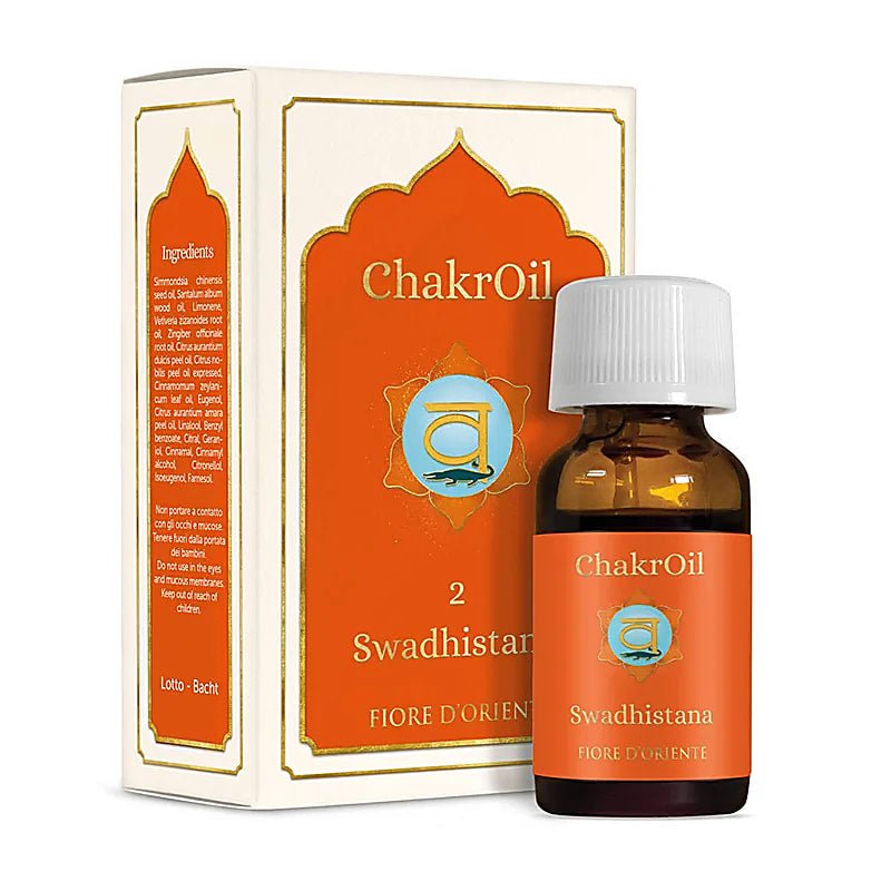 Fiore d'Oriente Oli essenziali Chakra per il corpo - Medicina Olistica Naturale - Clorophilla Shop