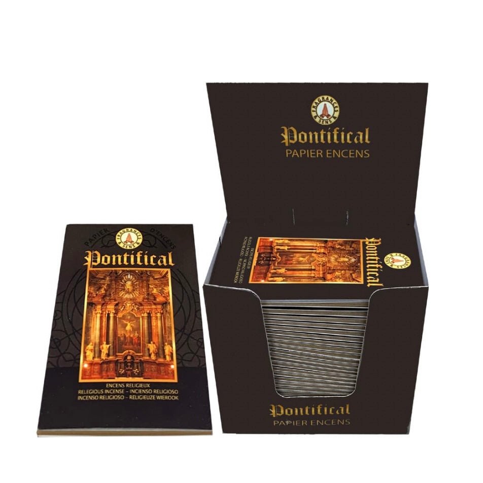 FRAGRANCES & SENS INCENSO IN CARTA - Pontifical - Clorophilla Shop