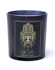 Good Fortune Candela con pietre di Diaspro Rosso - Patchouli e Arancia - Clorophilla Shop