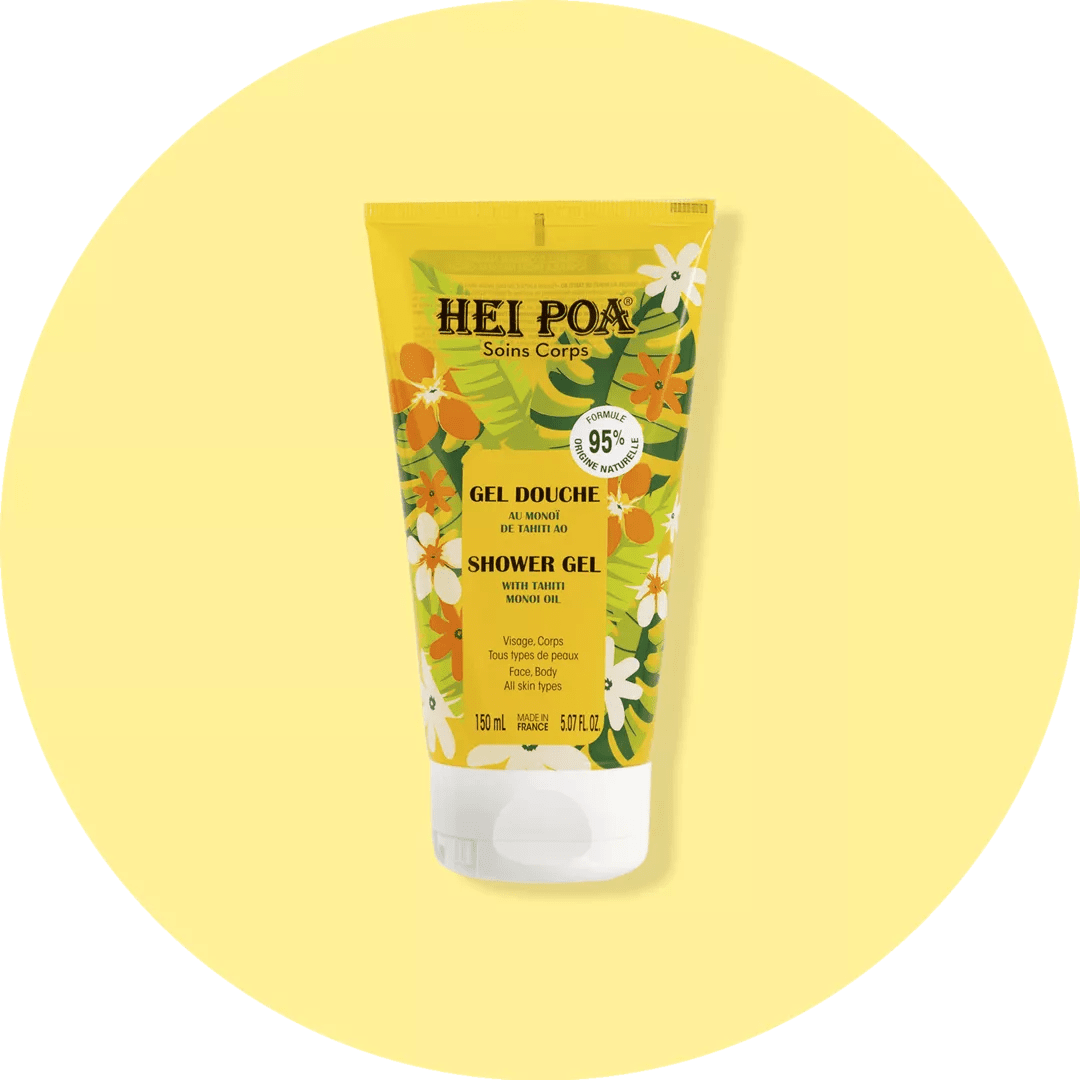 HEI POA GEL DOUCHE AU MONOÏ DE TAHITI - Gel doccia esfoliante - Clorophilla Shop
