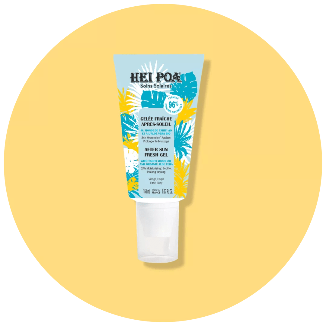 HEI POA GELÉE FRAÎCHE APRÈS-SOLEIL - Gel rinfrescante doposole con Tahiti Monoi AO e Aloe vera BIO - Clorophilla Shop