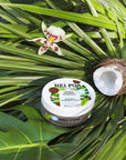 HEI POA GOMMAGE GOURMAND NOURISSANT - Scrub corpo con Olio di cocco bio, Cristalli di sale, Polpa e gusci di cocco - Clorophilla Shop