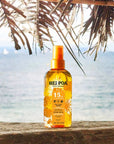 HEI POA HUILE SOLAIRE MONOÏ SPF15 - Olio secco solare corpo e capelli SPF15 - Clorophilla Shop
