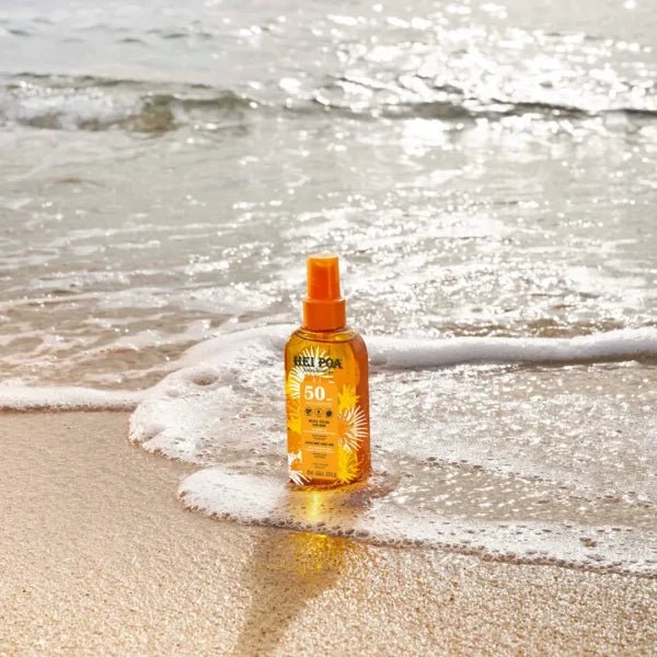 HEI POA HUILE SOLAIRE MONOÏ SPF50 - Olio secco solare corpo e capelli SPF50 - Clorophilla Shop
