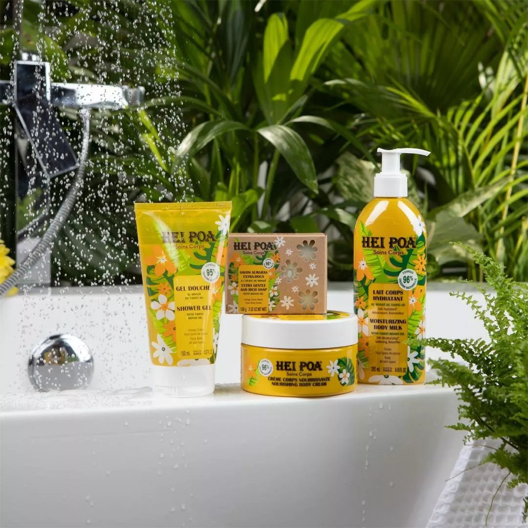 HEI POA LAIT CORPS HYDRATANT AU MONOÏ DE TAHITI - Latte corpo idratante - Clorophilla Shop
