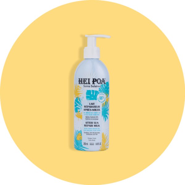 HEI POA LAIT RÉPARATEUR APRÈS-SOLEIL - Lozione corpo doposole Monoï de Tahiti AO e Aloe Vera BIO - Clorophilla Shop