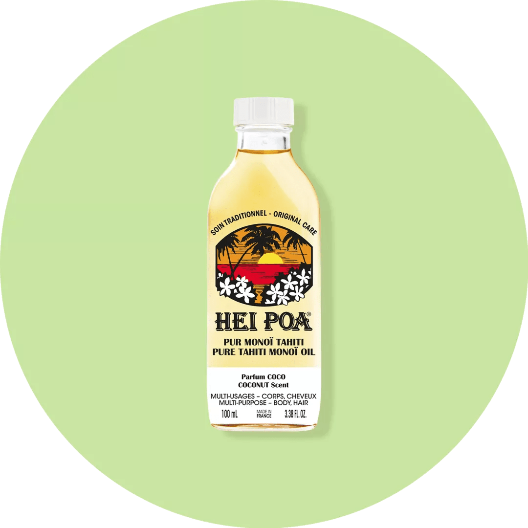 HEI POA PUR MONOÏ TAHITI PARFUM COCO - Olio corpo e capelli Noce di cocco - Clorophilla Shop