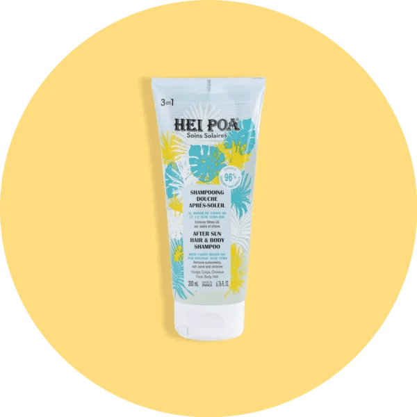 HEI POA SHAMPOOING DOUCHE APRÈS-SOLEIL - Shampoo doccia doposole 3in1 viso, corpo e capelli - Clorophilla Shop