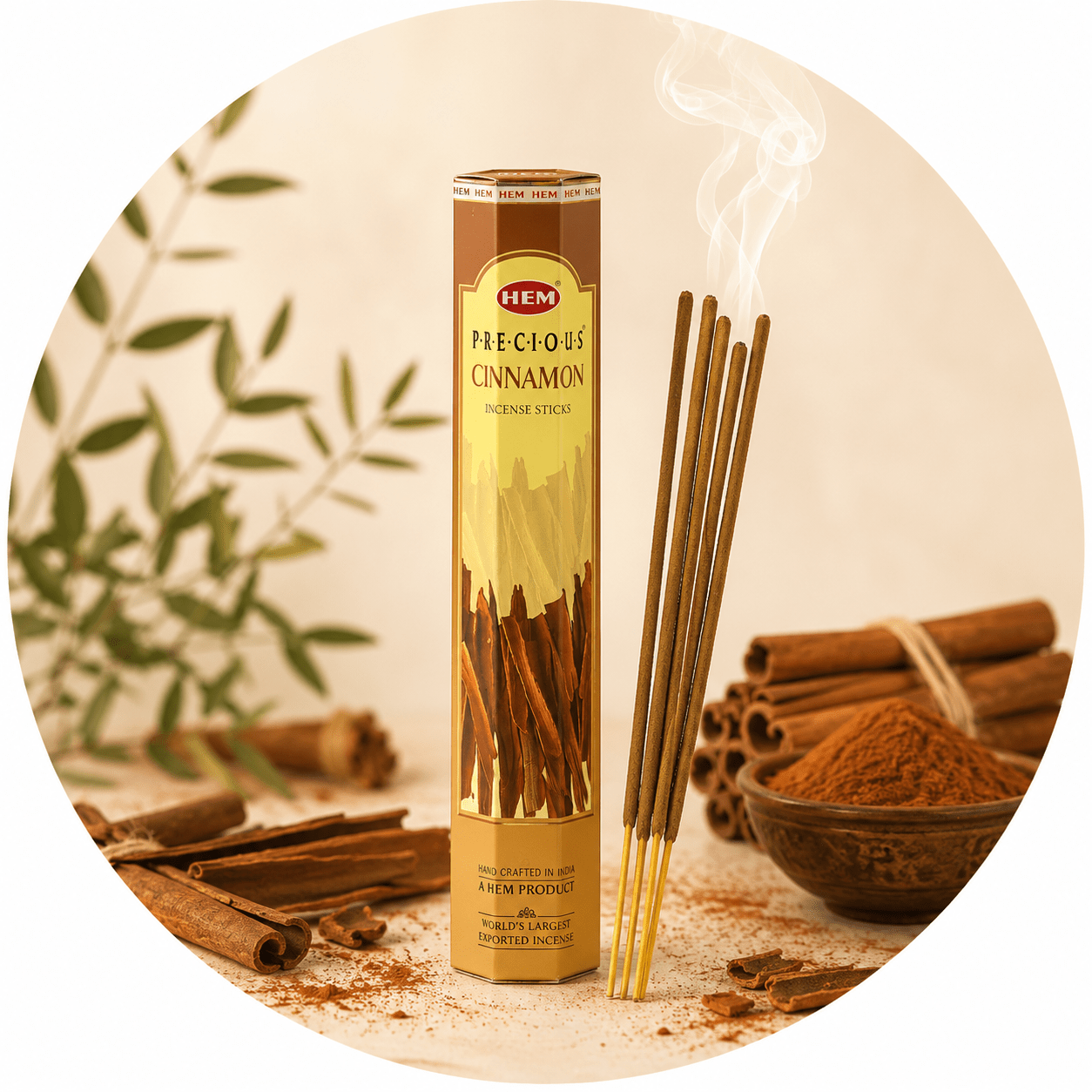 HEM INCENSO IN BASTONCINI - Cinnamon - Clorophilla Shop