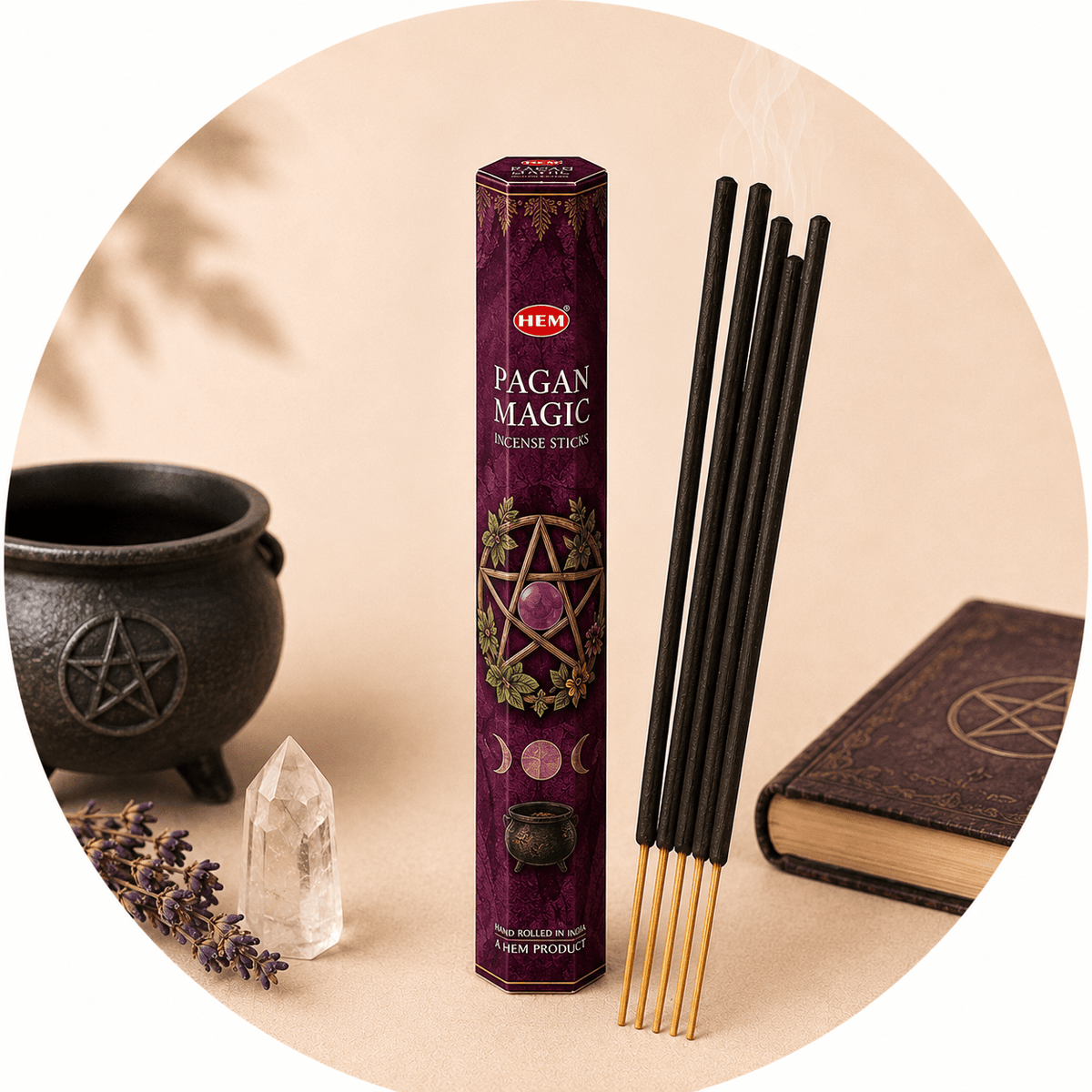 HEM INCENSO IN BASTONCINI - Pagan Magic (Magia pagana) - Clorophilla Shop