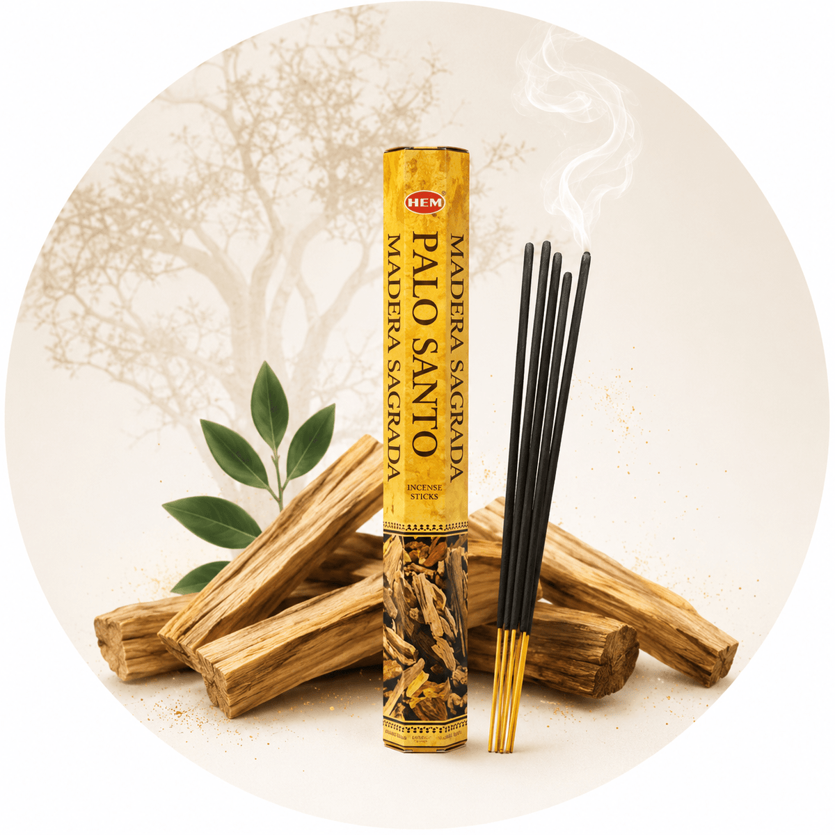 HEM INCENSO IN BASTONCINI - Palo Santo - Clorophilla Shop