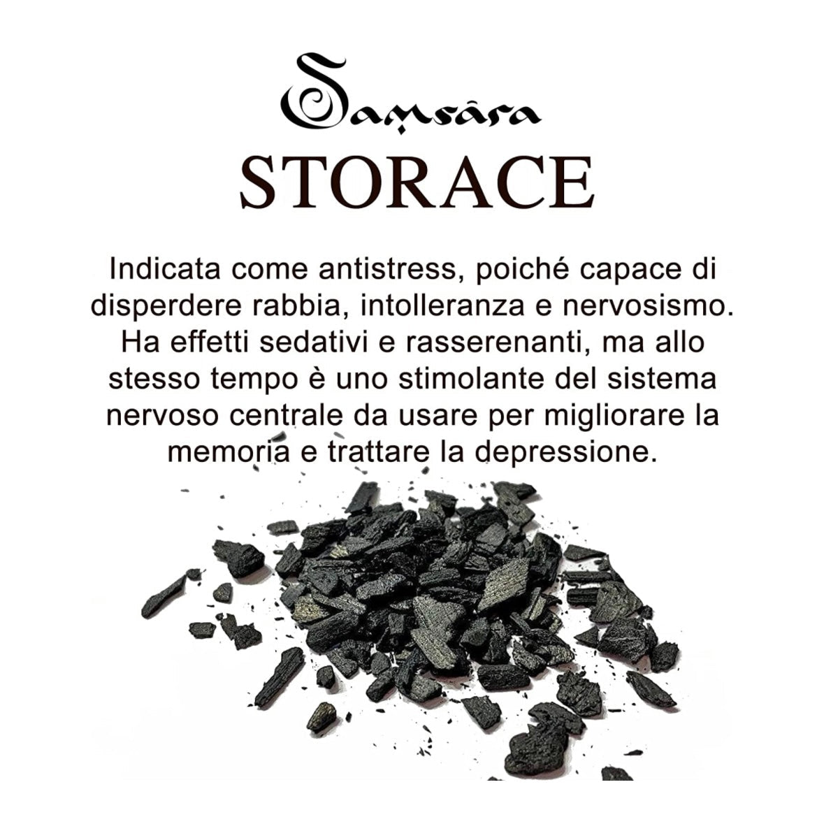 Samsara Incenso in resina 100% artigianale - STORACE