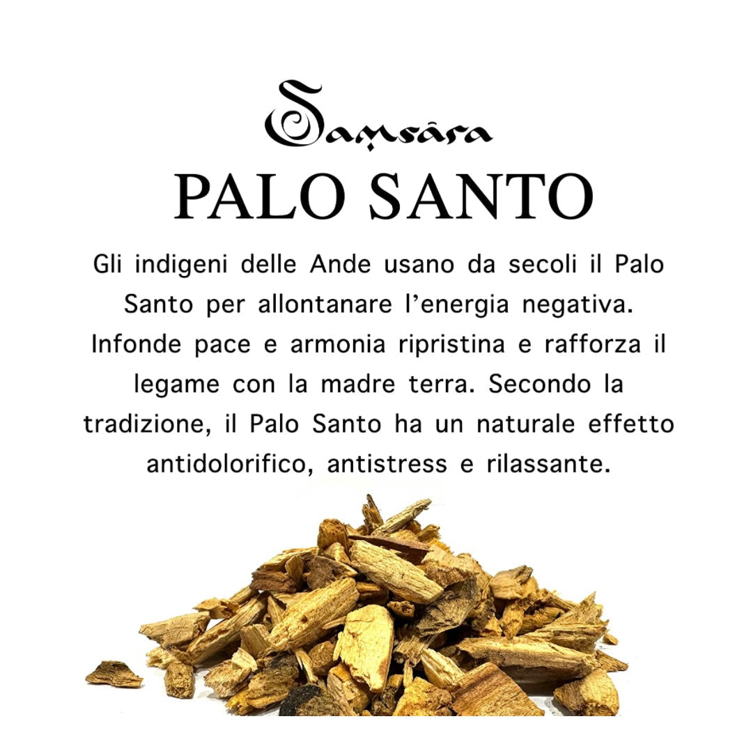 Samsara Incenso in chips 100% artigianale - PALO SANTO