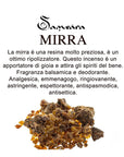 Samsara Incenso in resina 100% artigianale - MIRRA