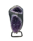 Geode di Ametista del Perù qualità AA su base - 1,76kg - clorophilla-shop