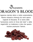 Samsara Incenso in resina 100% artigianale - DRAGON'S BLOOD (Sangue di Drago)