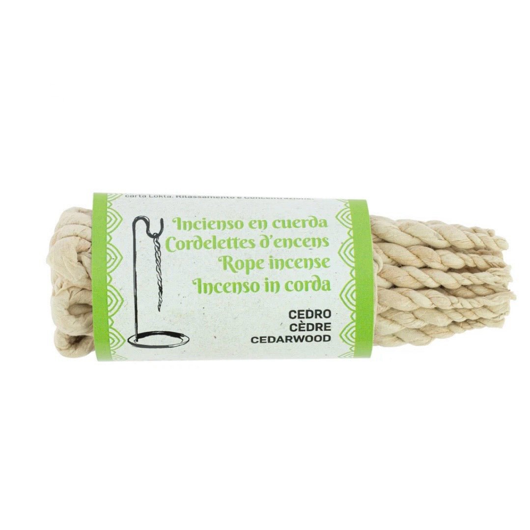 Incenso Nepalese in corda Cedarwood - Cedro - Clorophilla Shop