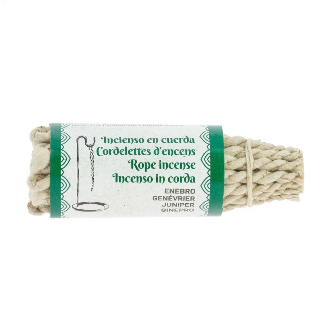 Incenso Nepalese in corda Juniper - Ginepro - Clorophilla Shop