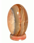 Lampada a forma di uovo in Onice - 3kg - Clorophilla Shop