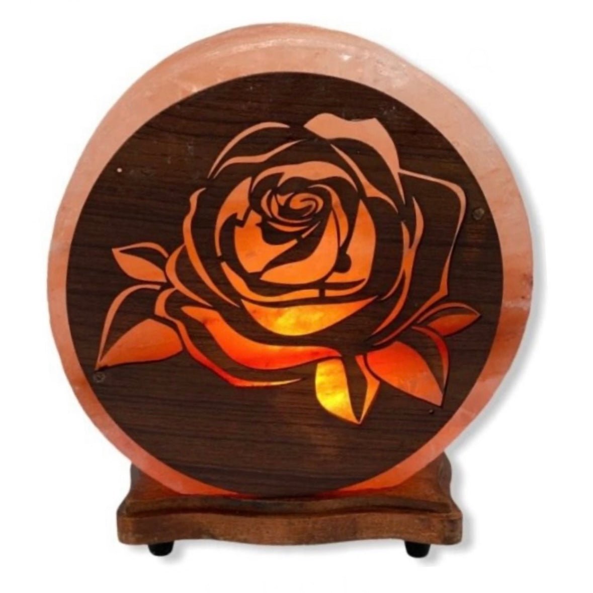 LAMPADA DI SALE CON ROSA - 5kg - Clorophilla Shop