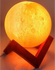 Lampada di Sale dell'Hymalaya naturale sfera con base diagonale - 3kg - Clorophilla Shop