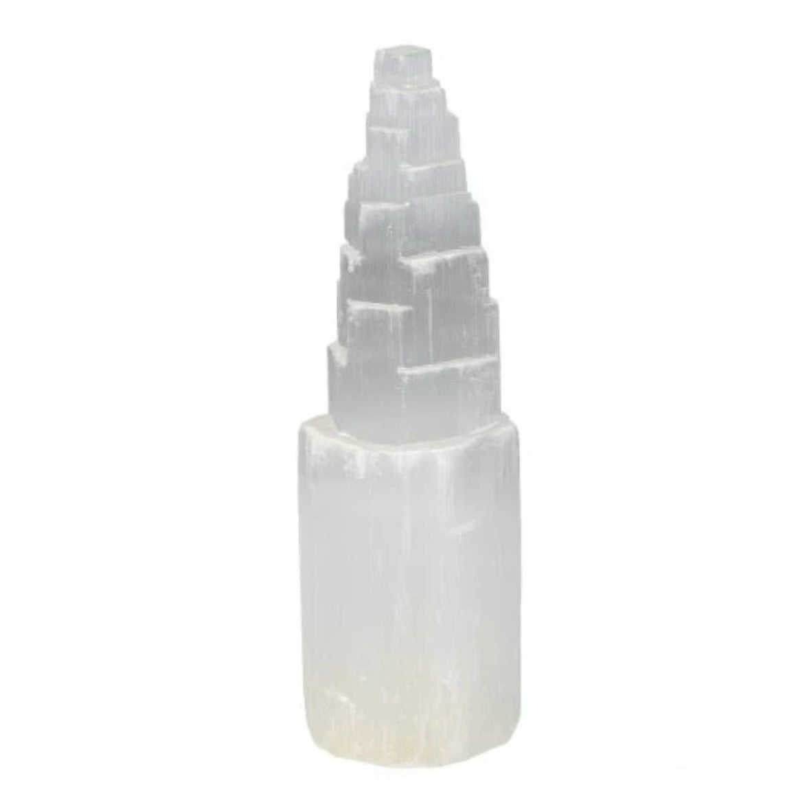 LAMPADA IN SELENITE XL - Energia luminosa per armonia e benessere - Clorophilla Shop