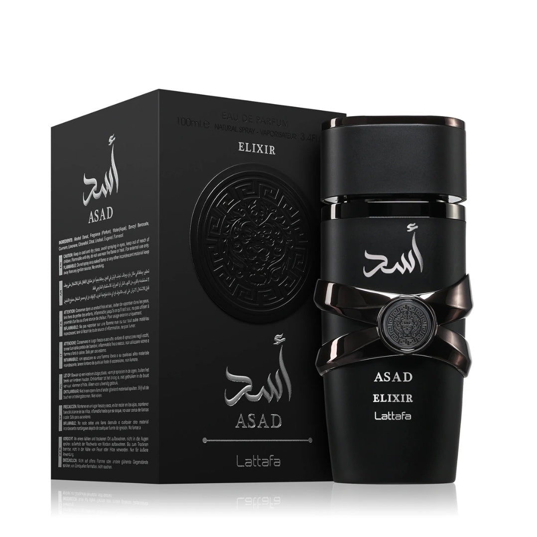 Lattafa ASAD ELIXIR Profumo arabo - EDP spray - Clorophilla Shop