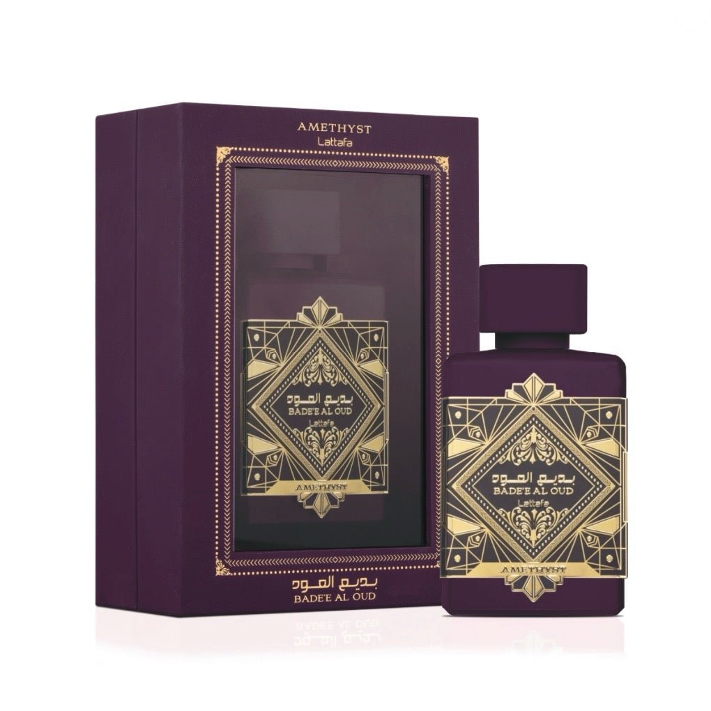 Lattafa BADE'E AL OUD AMETHYST Profumo arabo - EDP spray - Clorophilla Shop