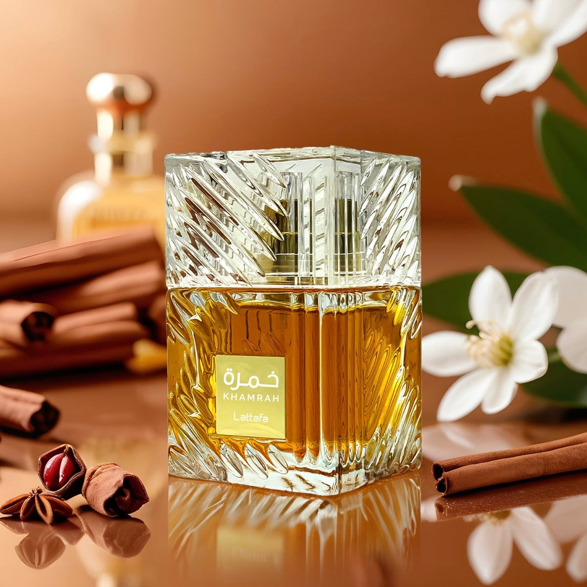 Lattafa KHAMRAH Profumo arabo - EDP spray - Clorophilla Shop