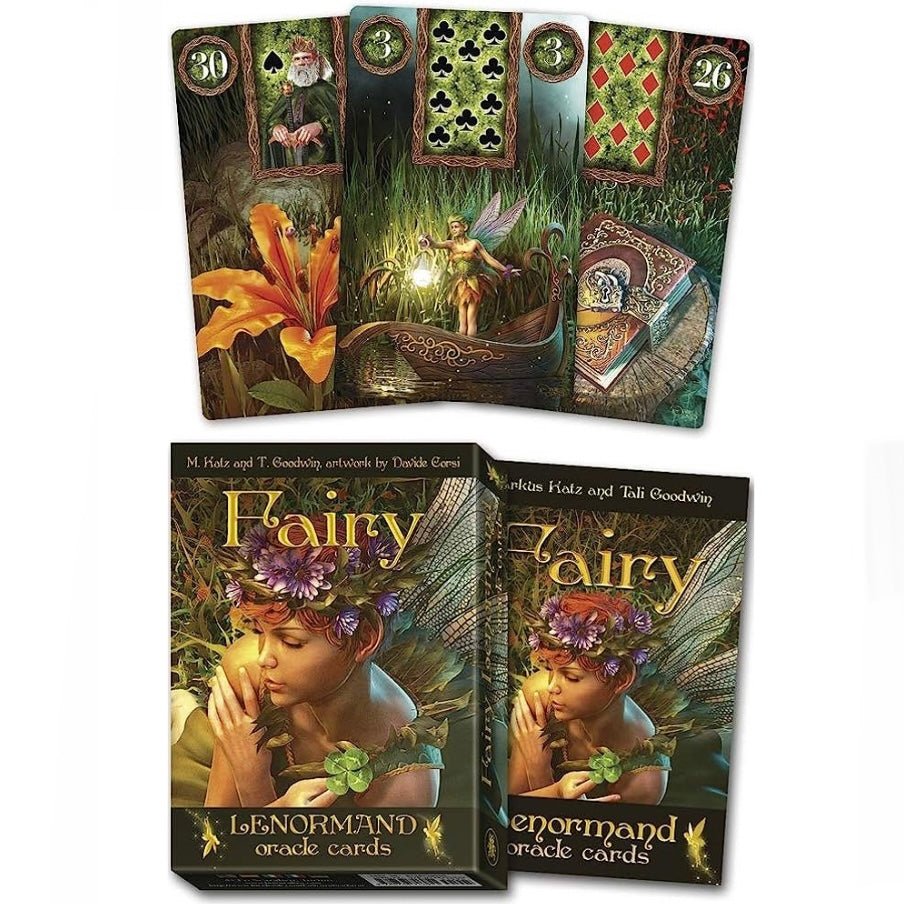 Lo Scarabeo "Fairy Lenormand Oracle" - 36 Carte Oracolo delle Fate con libro - Clorophilla Shop