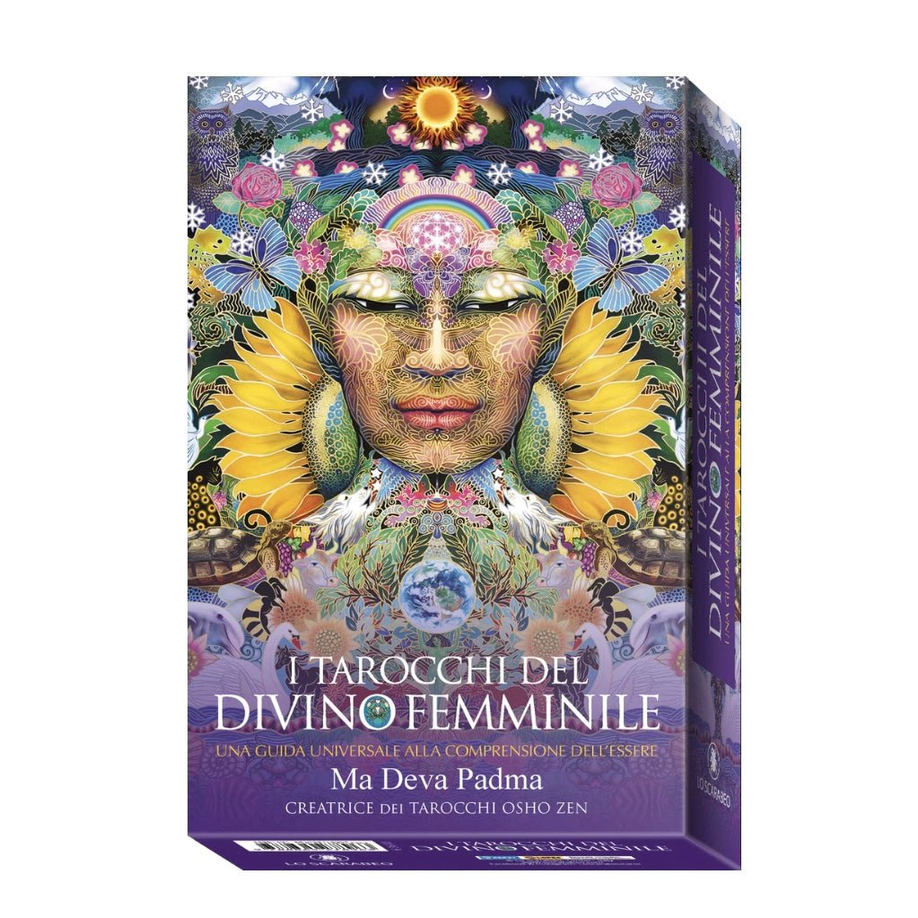 Lo Scarabeo "I tarocchi del Divino Femminile" kit - 78 carte con libro - Clorophilla Shop