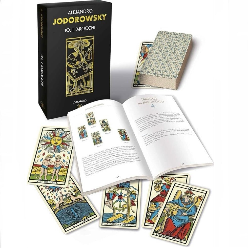 Lo Scarabeo "Io, I Tarocchi" Jodorowsky Kit - 22 carte con libro - Clorophilla Shop