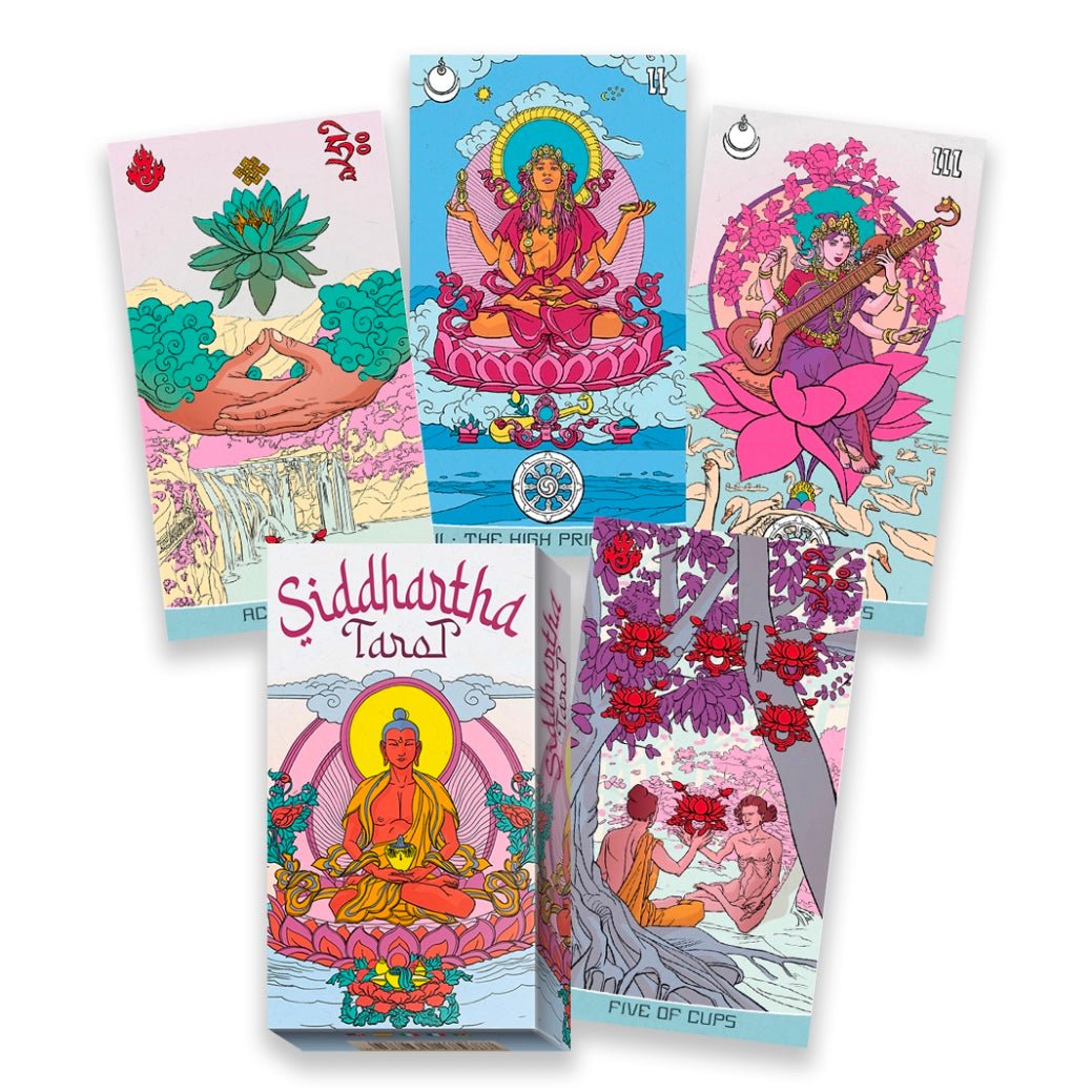 Lo Scarabeo "Siddhartha Tarot" Tarocchi - 78 carte con istruzioni - Clorophilla Shop