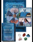 Lo Scarabeo Witch Crystals Oracle - Cofanetto con carte, cristalli e istruzioni - Clorophilla Shop