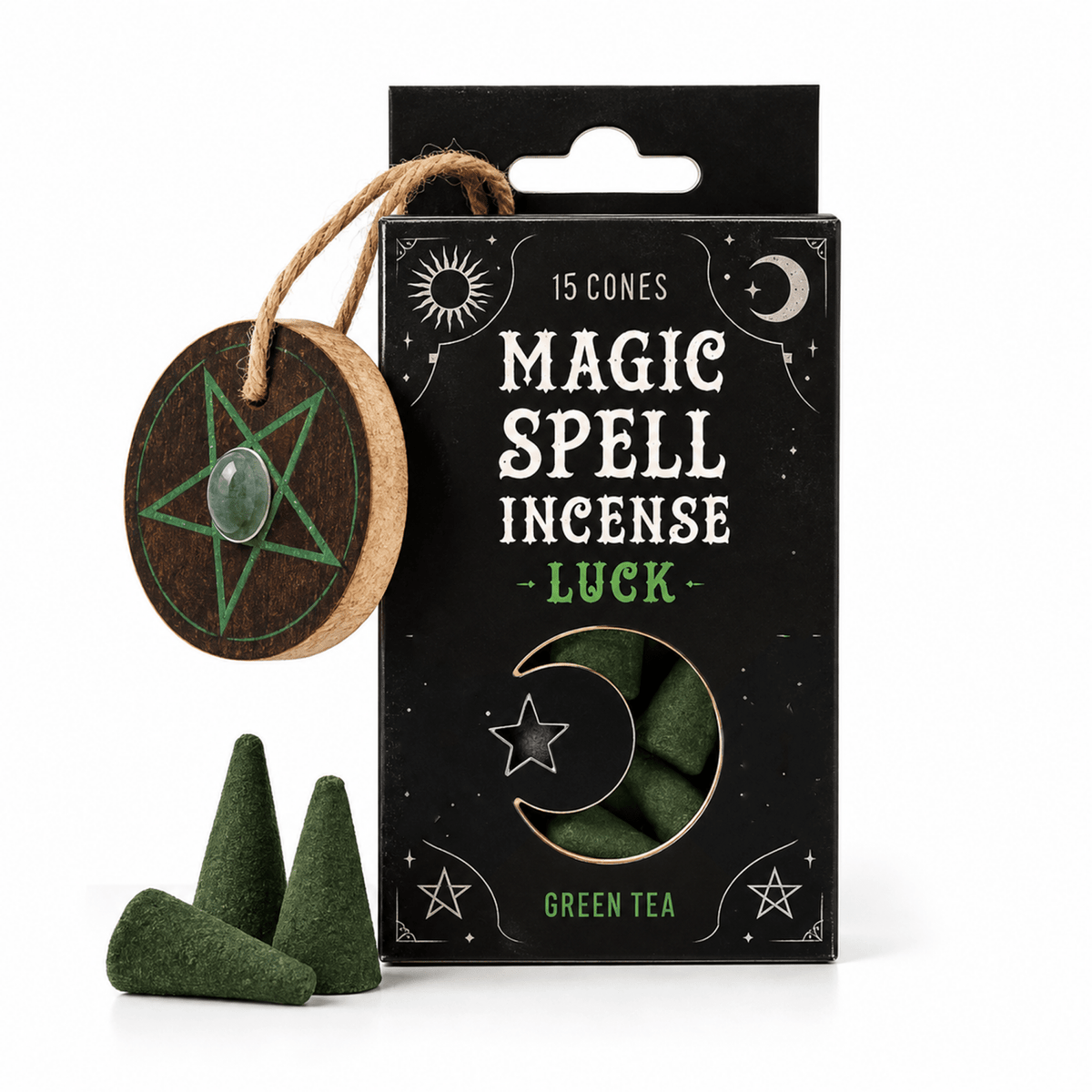 MAGIC SPELL CONI DI INCENSO CON BRUCIAINCENSO - Fortuna - Clorophilla Shop