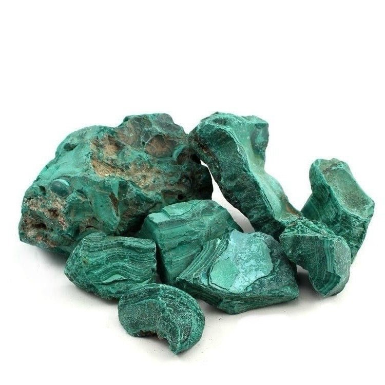 Malachite Grezza Origine Russia - Pietra da 3-7cm - Clorophilla Shop